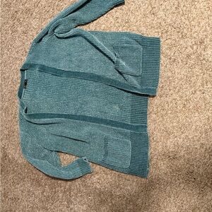 DC Teal Women's Cardigan Sweater